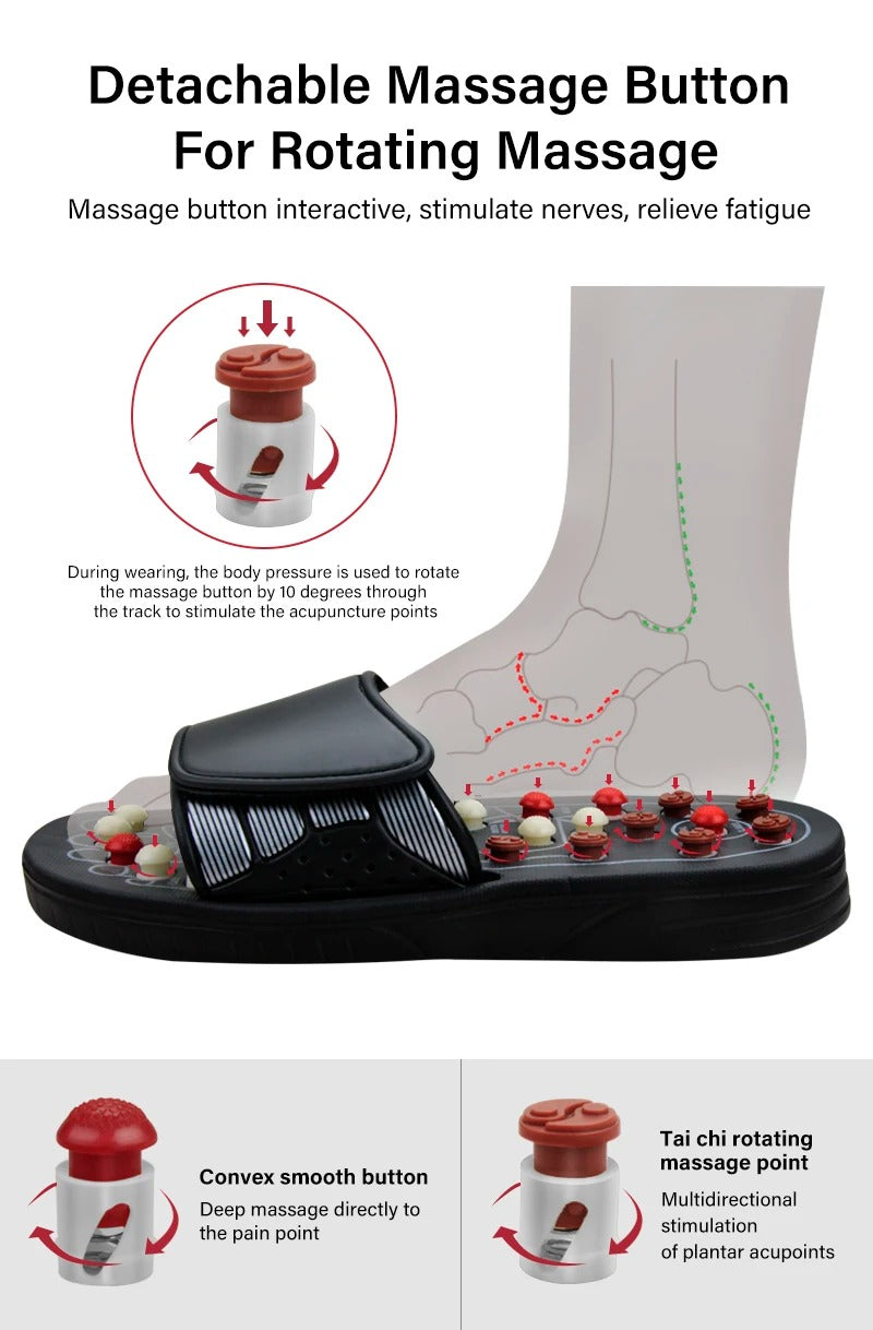 Reflexology Massage Slippers – Pain Relief & Relaxation